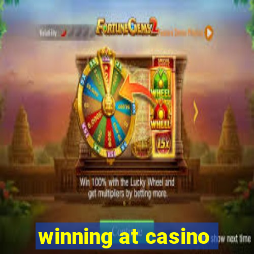 winning at casino