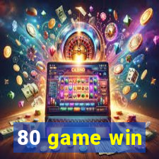 80 game win