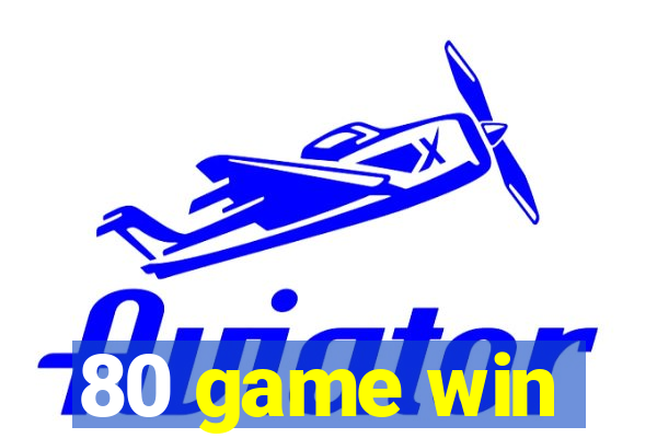 80 game win