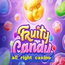 all right casino free spins