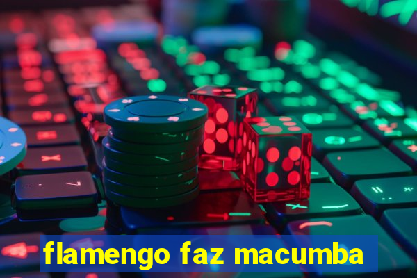 flamengo faz macumba