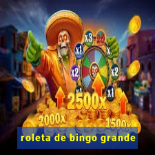 roleta de bingo grande