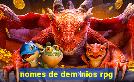 nomes de dem么nios rpg