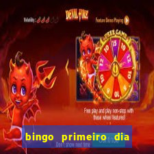 bingo primeiro dia de aula