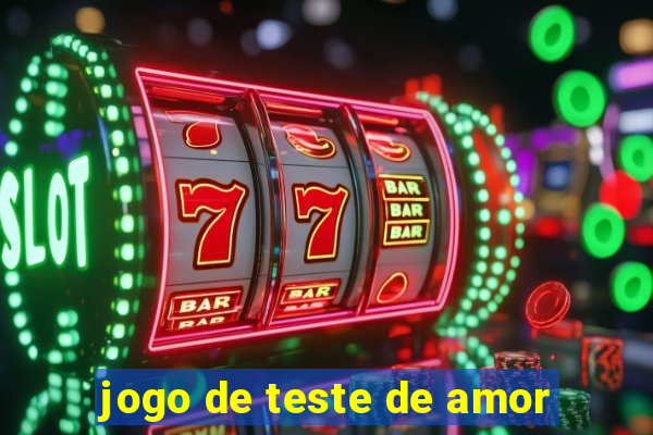 jogo de teste de amor