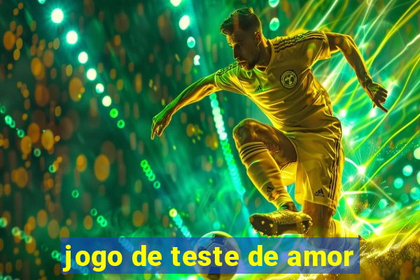 jogo de teste de amor