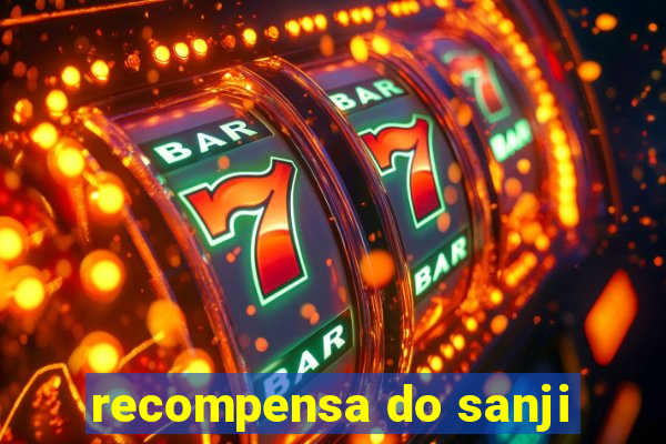 recompensa do sanji