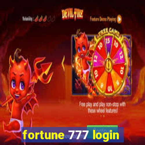 fortune 777 login