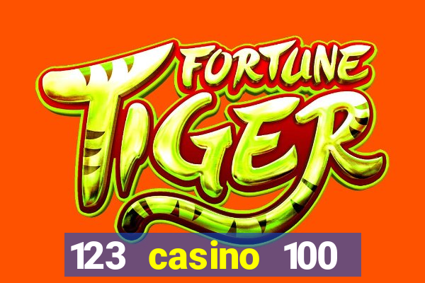 123 casino 100 free spins no deposit