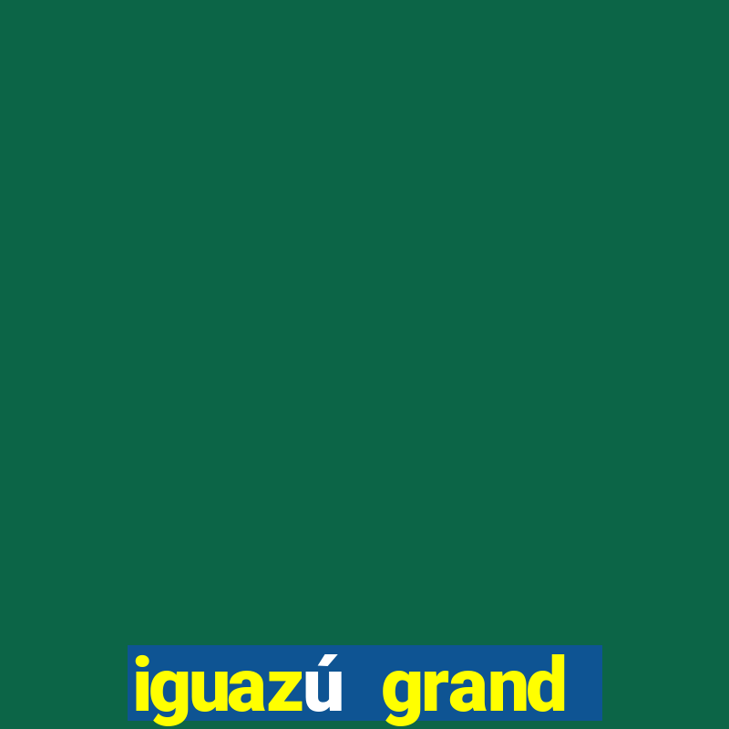 iguazú grand resort spa & casino