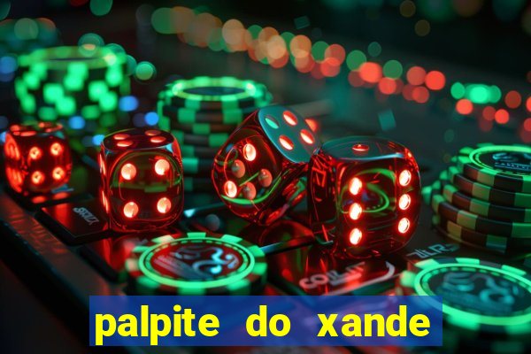 palpite do xande de hoje