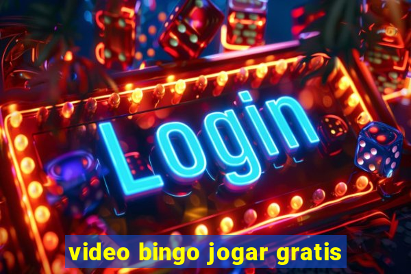 video bingo jogar gratis