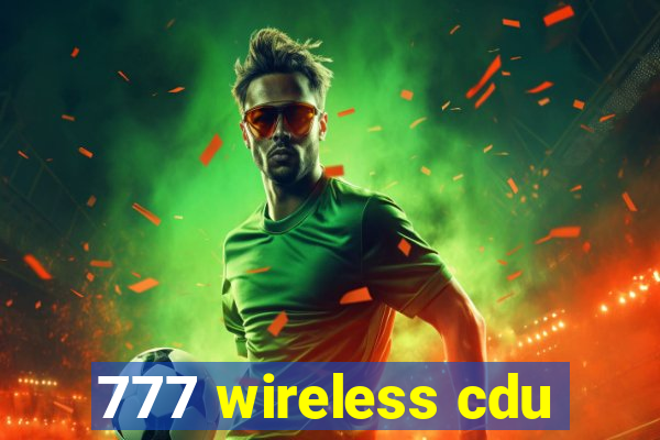 777 wireless cdu