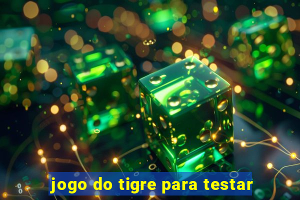 jogo do tigre para testar