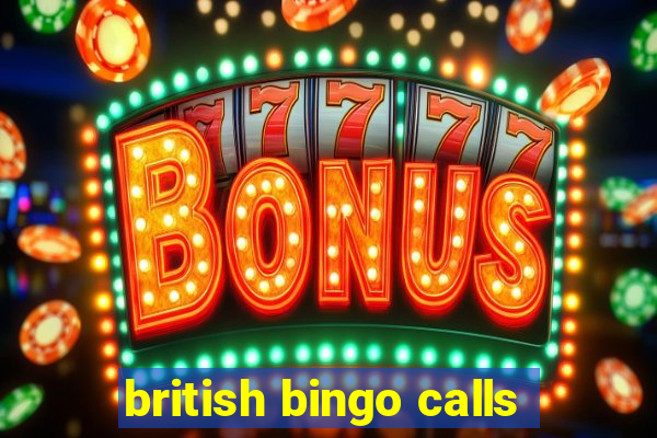 british bingo calls