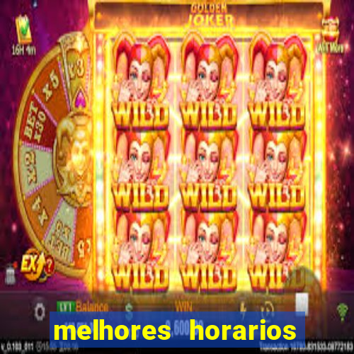 melhores horarios para jogar fortune mouse