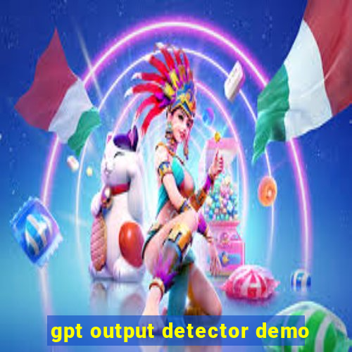 gpt output detector demo