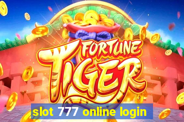 slot 777 online login