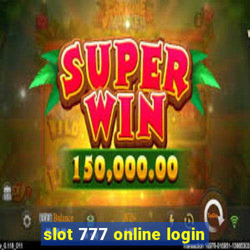 slot 777 online login