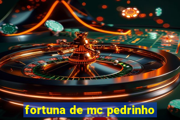 fortuna de mc pedrinho