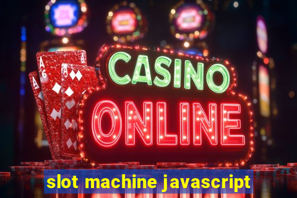 slot machine javascript