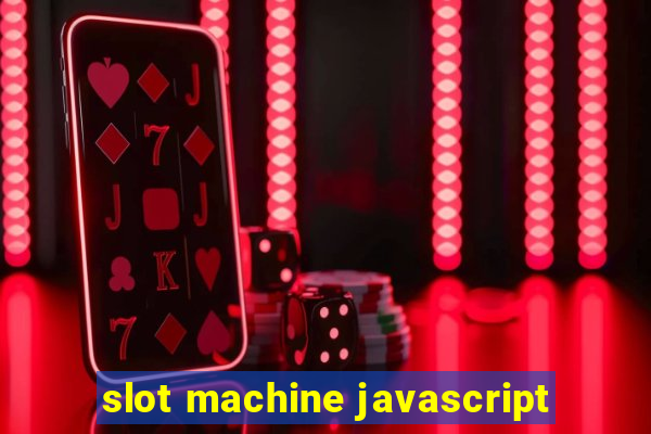 slot machine javascript