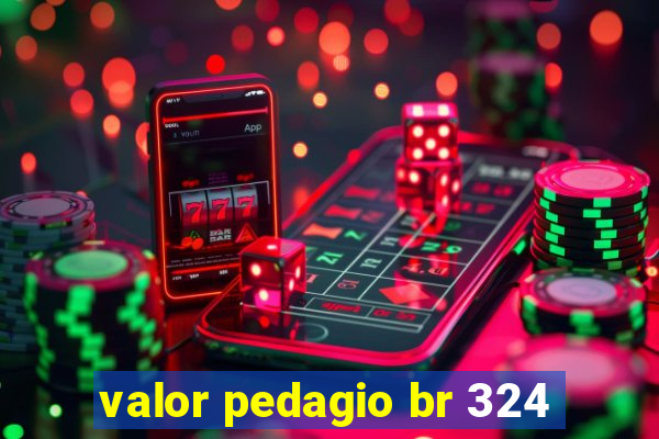 valor pedagio br 324