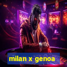 milan x genoa