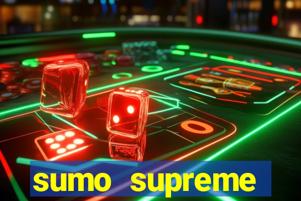 sumo supreme megaways slot