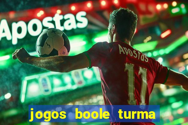 jogos boole turma da m么nica