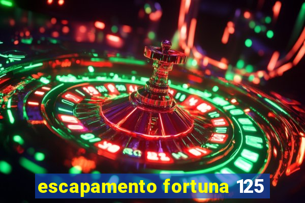 escapamento fortuna 125