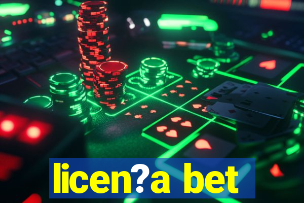 licen?a bet