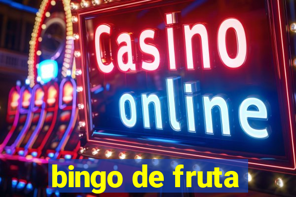 bingo de fruta