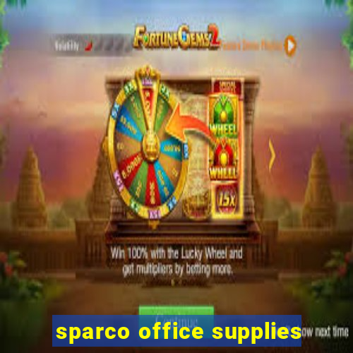 sparco office supplies