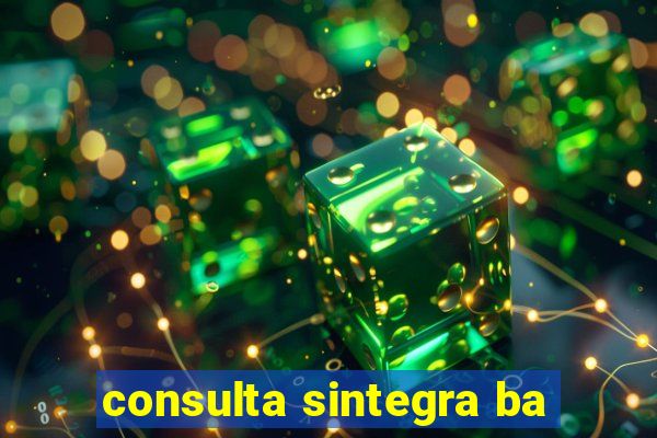 consulta sintegra ba