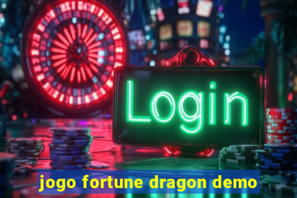 jogo fortune dragon demo