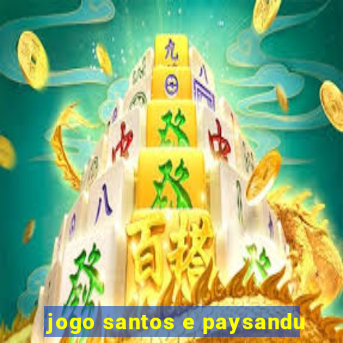 jogo santos e paysandu