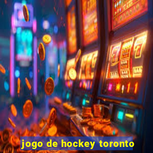 jogo de hockey toronto