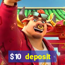 $10 deposit australian casino