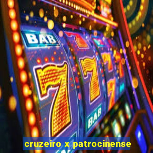 cruzeiro x patrocinense