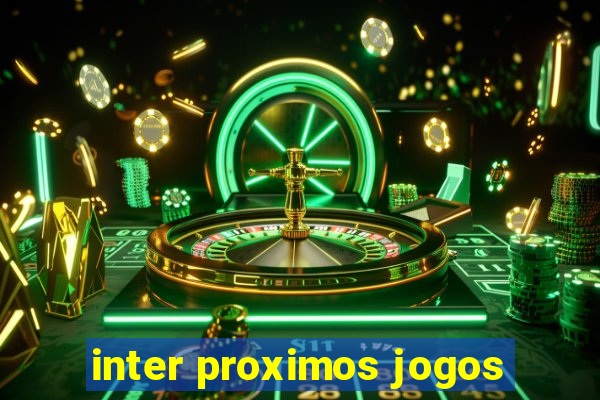 inter proximos jogos