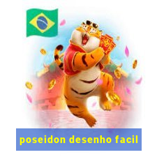 poseidon desenho facil