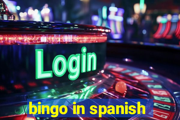 bingo in spanish