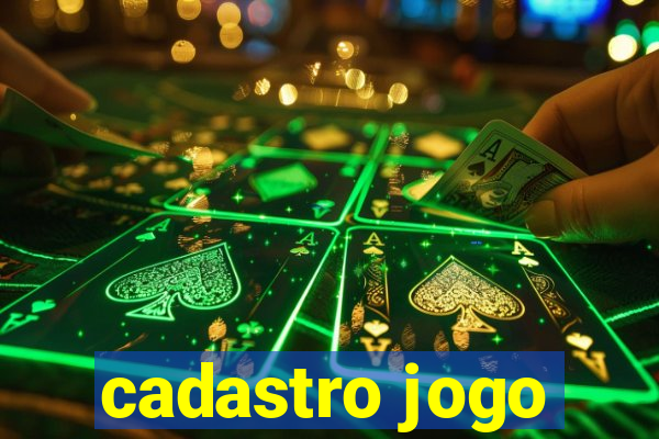 cadastro jogo