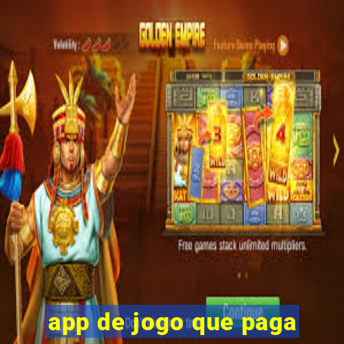 app de jogo que paga