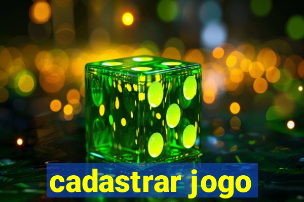 cadastrar jogo