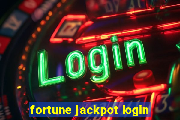 fortune jackpot login