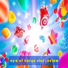 eye of horus slot review