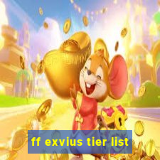 ff exvius tier list