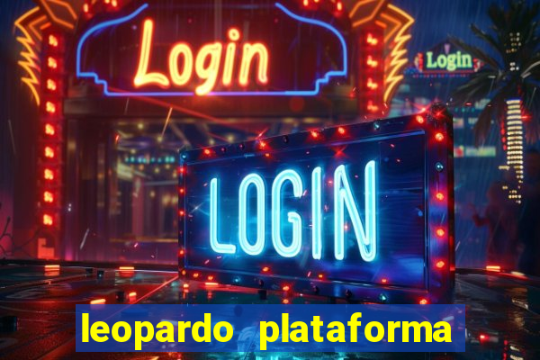 leopardo plataforma de jogos